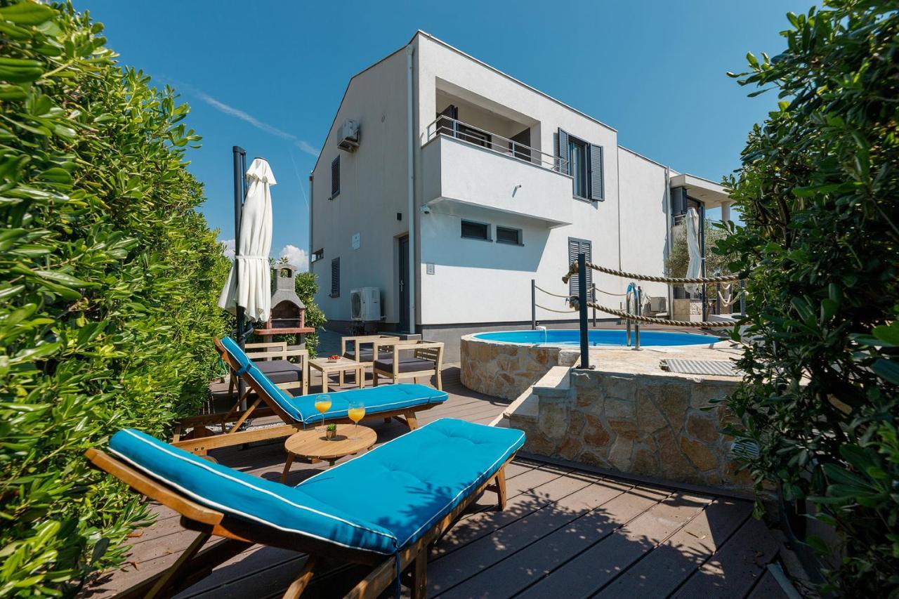 Malo Ferienvilla Privlaka, Pool, Boje, Wi-Fi, Wallbox Privlaka  Ngoại thất bức ảnh
