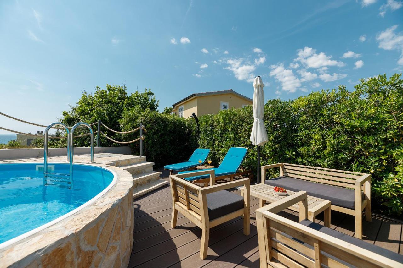 Malo Ferienvilla Privlaka, Pool, Boje, Wi-Fi, Wallbox Privlaka  Ngoại thất bức ảnh